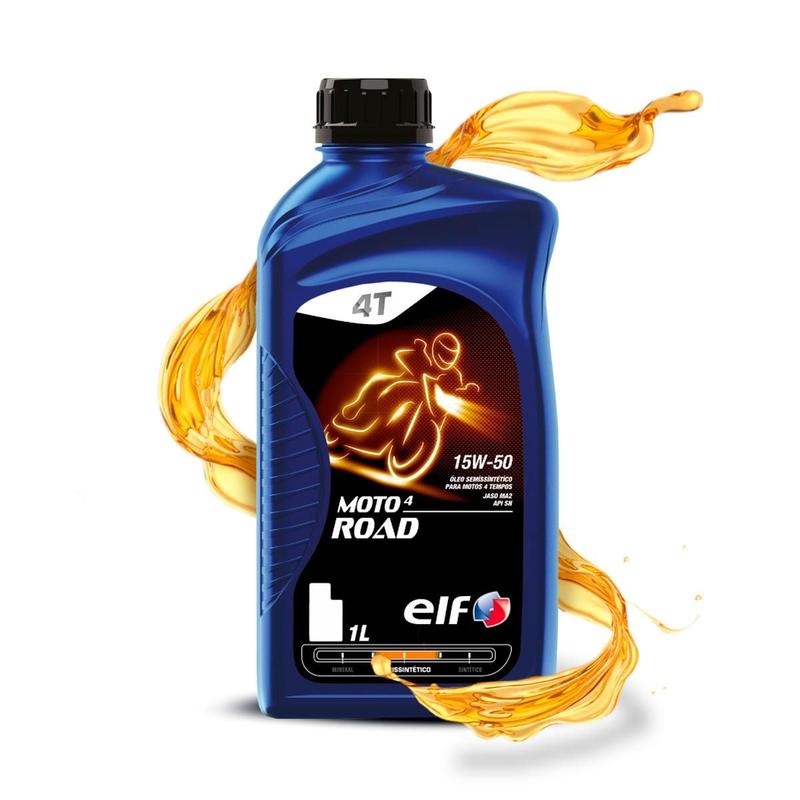 Óleo Para Moto 15w-50 Semissintetico Elf Moto 4 Road